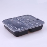plastic food containers with 3 compartments
