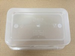 rectangle 1000ml plastic take out food containers